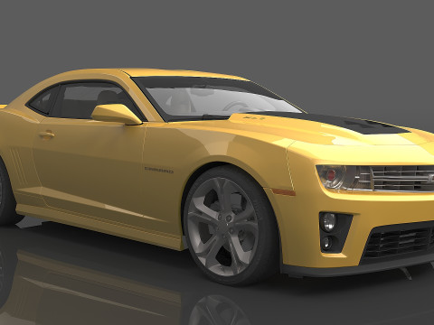 2012 Chevrolet Camaro ZL1 3Dモデル