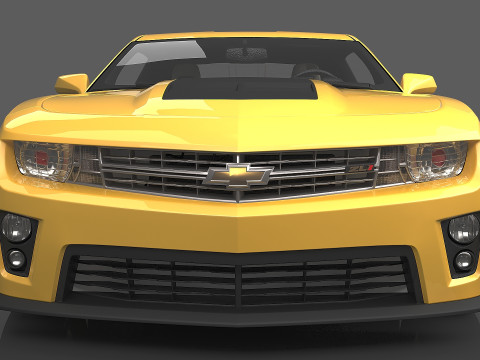 2012 Chevrolet Camaro ZL1 3Dモデル