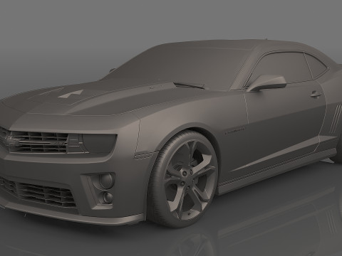 2012 Chevrolet Camaro ZL1 3Dモデル