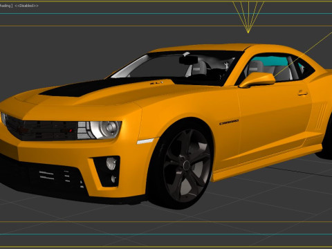 2012 Chevrolet Camaro ZL1 3Dモデル