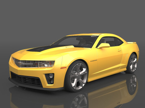 2012 Chevrolet Camaro ZL1 3Dモデル