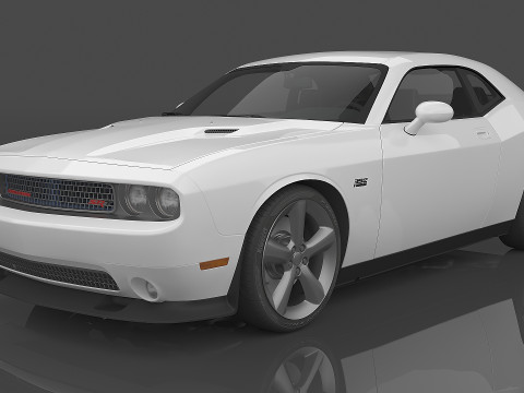 2012 Dodge Challenger SRT8 392 Hemi Modelo 3D