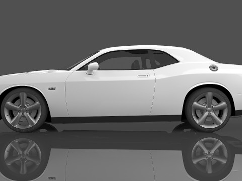 2012 Dodge Challenger SRT8 392 Hemi Modèle 3D