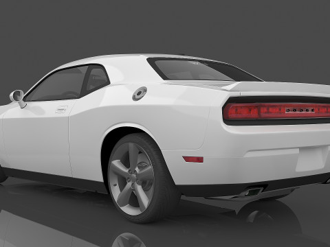 2012 Dodge Challenger SRT8 392 Hemi Modèle 3D