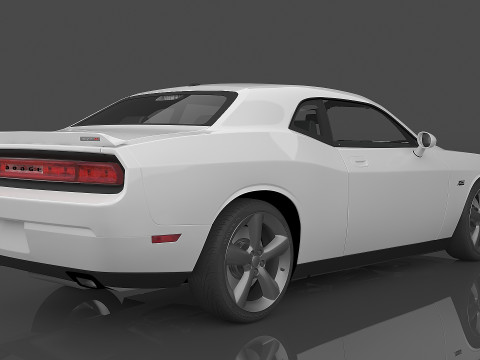 2012 Dodge Challenger SRT8 392 Hemi Modèle 3D