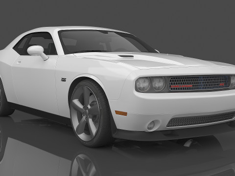 2012 Dodge Challenger SRT8 392 Hemi Modèle 3D