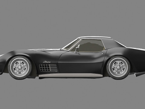 1970 Chevrolet Corvette ZR-1 C3 3D Modell