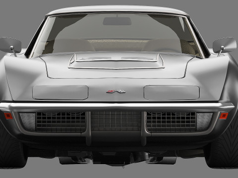 1970 Chevrolet Corvette ZR-1 C3 3D Modell