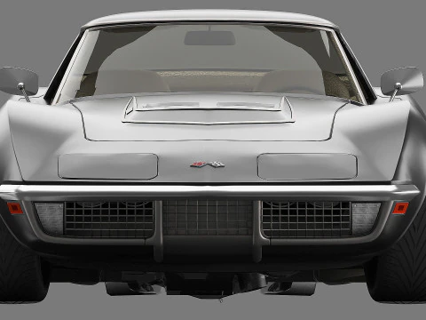 1970 Chevrolet Corvette ZR-1 C3 3D Model