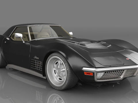 1970 Chevrolet Corvette ZR-1 C3 3D Model
