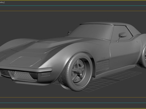1970 Chevrolet Corvette ZR-1 C3 3D Modell