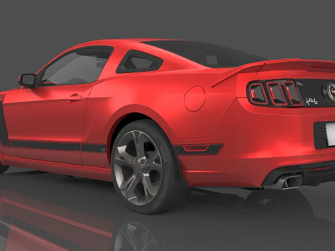 2013 Mustang Boss 302 3D Model