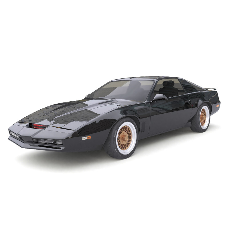 Knight Rider Modello 3D .c4d .max .obj .3ds .fbx .stl .blend 