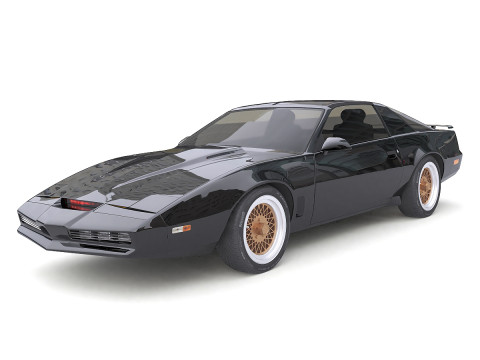 Knight Rider 3D Model