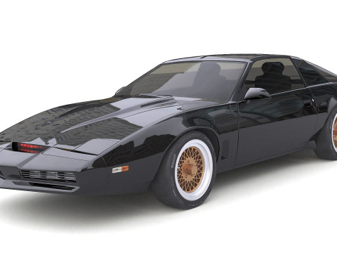 Knight Rider Modello 3D
