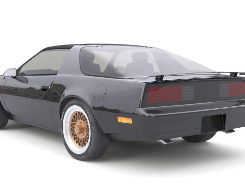 Knight Rider Modello 3D