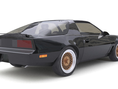 Knight Rider Modello 3D