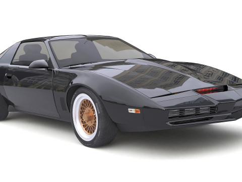 Knight Rider Modello 3D