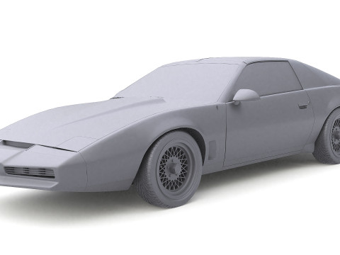 Knight Rider Modello 3D