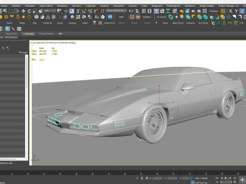 Knight Rider Modello 3D