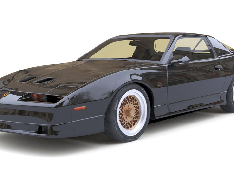 1987 Pontiac Firebird Trans Am GTA 3D 模型