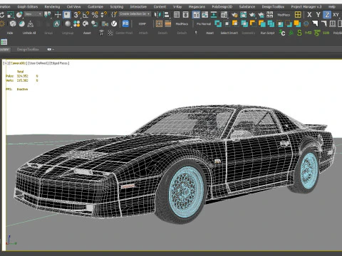 1987 庞蒂亚克火鸟 Trans Am GTA 3D 模型