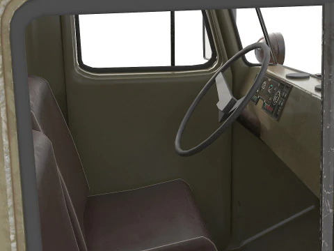 Military Transporter Jeep 3D Model
