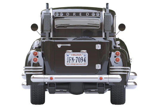 Dred Retro Pickup 3D Model