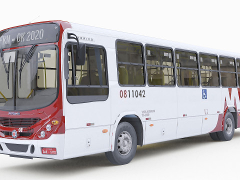 VOLKSWAGEN MARCOPOLO TORINO BUS 3D Model
