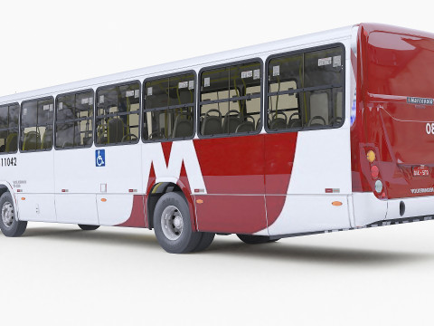 VOLKSWAGEN MARCOPOLO TORINO BUS 3D Model
