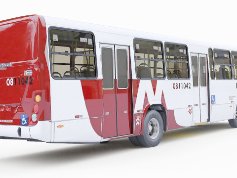VOLKSWAGEN MARCOPOLO TORINO BUS 3D Model