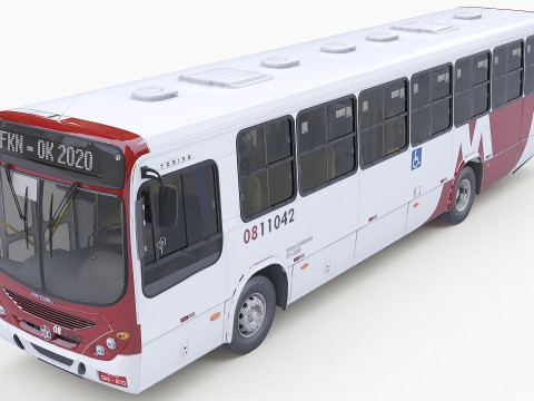 VOLKSWAGEN MARCOPOLO TORINO BUS 3D Model