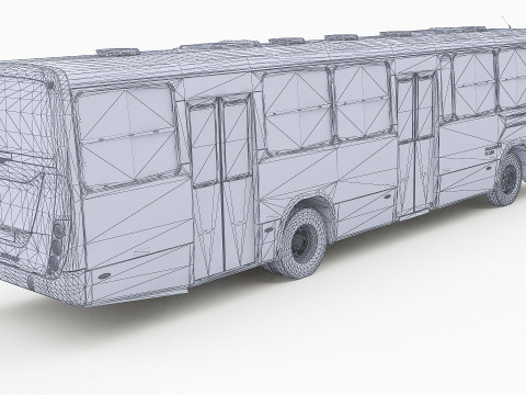 VOLKSWAGEN MARCOPOLO TORINO BUS 3D Model