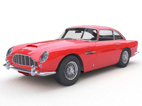 1964 Aston Martin DB5 Vantage 3D Model