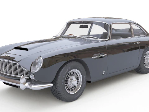 1964 Aston Martin DB5 Vantage 3D Модель