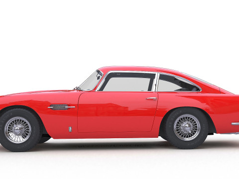1964 Aston Martin DB5 Vantage 3D Модель