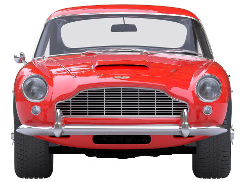 1964 Aston Martin DB5 Vantage 3D Модель