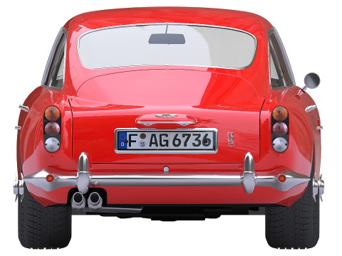 1964 Aston Martin DB5 Vantage 3D Модель
