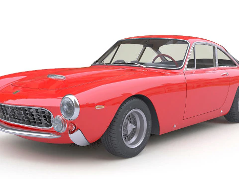 1962 年法拉利 250 GT Berlinetta Lusso 3D 模型