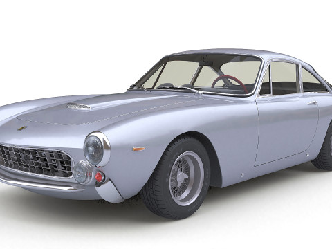 1962 Ferrari 250 GT Berlinetta Lusso 3Dモデル