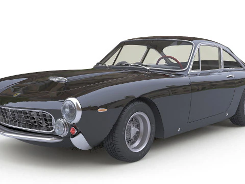 1962 年法拉利 250 GT Berlinetta Lusso 3D 模型
