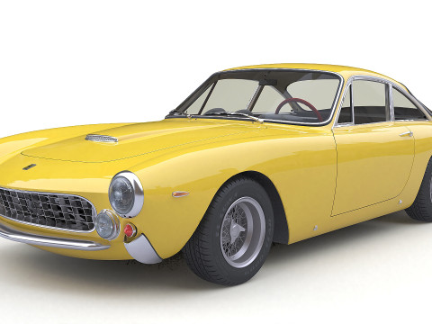 1962 Ferrari 250 GT Berlinetta Lusso 3Dモデル