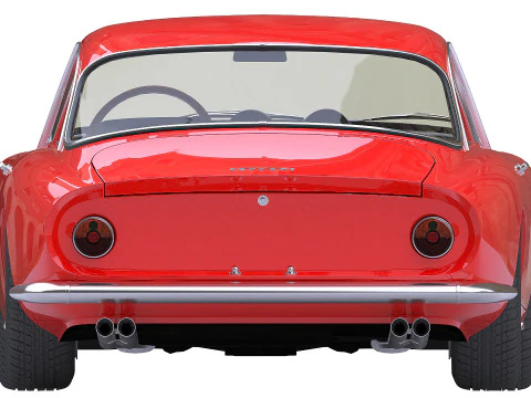 1962 年法拉利 250 GT Berlinetta Lusso 3D 模型