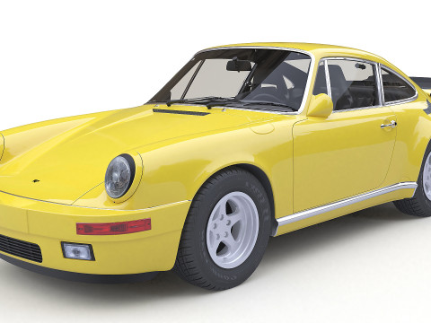 1987 RUF CTR Yellowbird 3D 模型
