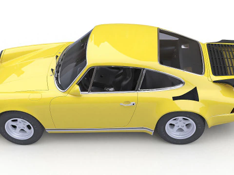 1987 RUF CTR Yellowbird 3D Model