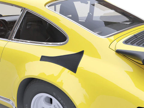 1987 RUF CTR Yellowbird 3D Model