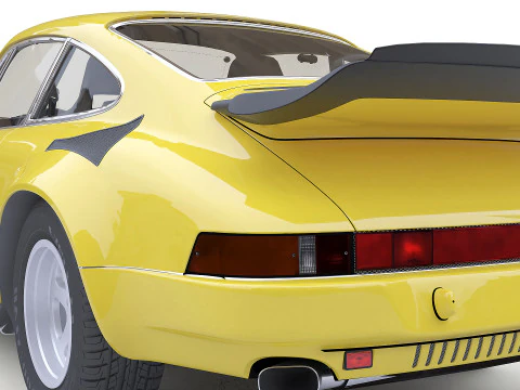 1987 RUF CTR Yellowbird 3D Model