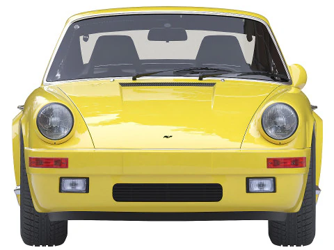 1987 RUF CTR Yellowbird 3D Model