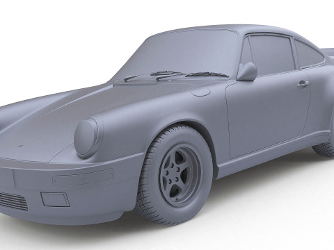 1987 RUF CTR Yellowbird 3D 模型