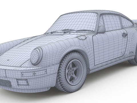 1987 RUF CTR Yellowbird 3D 模型